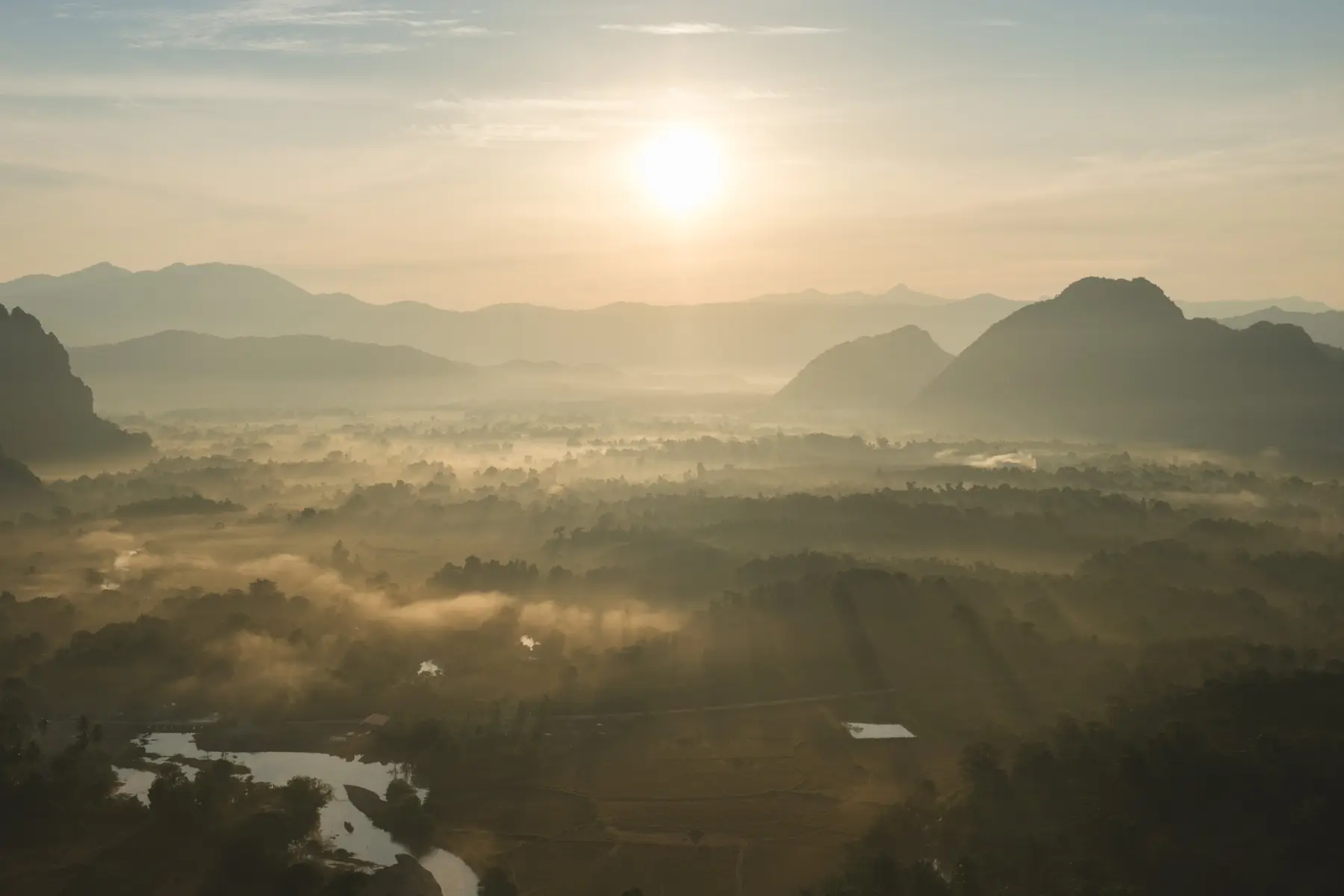 Balloon Flight — Vang Vieng in Laos, photograph 5