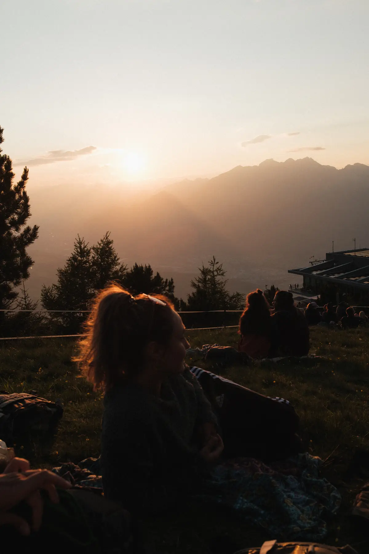 Thursday Evening in Patscherkofl Sunset, photograph 1